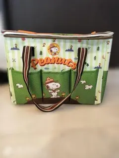 スヌーピー　レジカゴバッグ　マザーズバッグ　収納ボックス　保冷保温　新品未使用