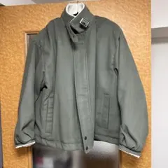 オリーブグリーン フリースジャケット