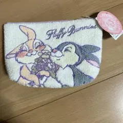 ディズニー　とんすけミスバニーポーチ　新品タグ付