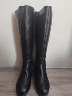 BeauFort ロングブーツ ウェッジヒール 日本製　美品 ブーツ