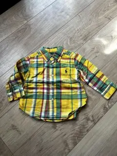 Ralph Lauren 12M チェック柄シャツ