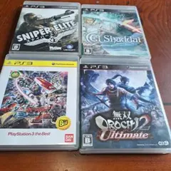 PS3ゲームソフト4本セット