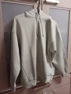 春色　(GU)ダブルフェイスパーカー(ミントグリーン)