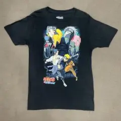 ナルト NARUTO SHIPPUDEN アニメ Tシャツ 黒 S