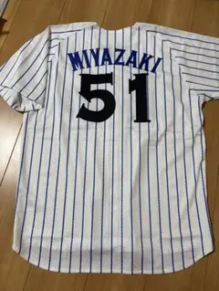 横浜DeNAベイスターズ 宮﨑敏郎 ユニフォームMサイズ - メルカリ