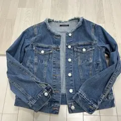 INGNI デニムジャケット フリンジ付き