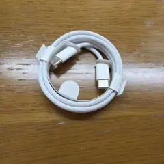 ホワイト USB-C 充電ケーブル