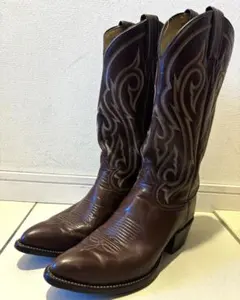 tony lama ウエスタンブーツ ブラウン USA製 8E 26cm - メルカリ