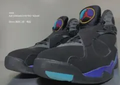 黒×青【超人気♕完売モデル✨】NIKE AIR JORDAN 8 AQUA