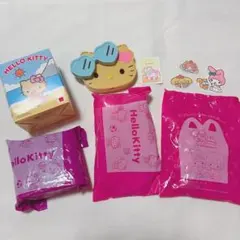♡新品未使用♡ハッピーセット マクドナルド ハローキティ おもちゃセット