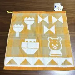 オーガニックコットン　ハンドタオル　ディズニー