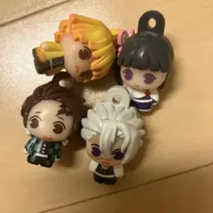 鬼滅　びっくらたまご　マスコット　4点