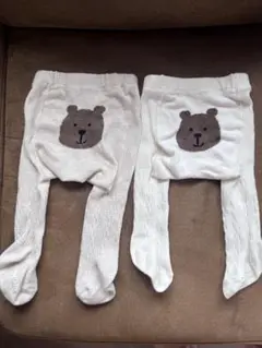 babyGAP クマさんケーブルニットタイツ 70cm