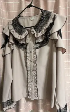 ピンク ブラウス 地雷系