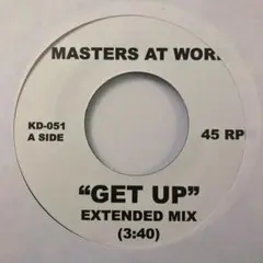MASTERS AT WORK / GET UP 新品未使用7”