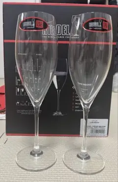 Riedel Cuvée Prestige シャンパングラス 2個セット