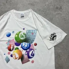 00s BINGO JACKPOT プリント Tシャツ XL vintage