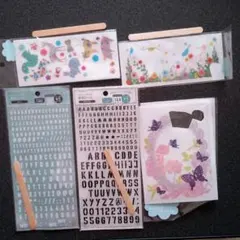 転写シール　6点セット　中古　まとめ売り