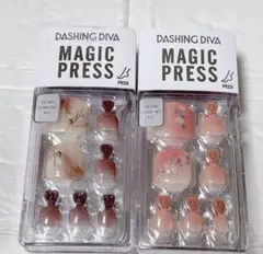 DASHINGDIVA ダッシングディバ　マジックプレス　ペディ　２点セット
