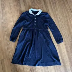 parentsdream ネイビー長袖ワンピース 130