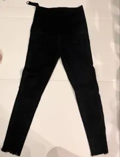 ブラック スキニーパンツ ハイウエスト　Lサイズ
