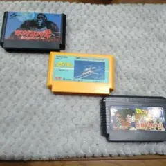 FC ファミコン3点 タイガーヘリ＆キングコング2等