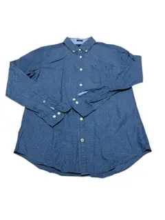 m173 TOMMY HILFIGER インディゴ ドット柄 M