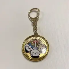 ちいかわ　京都タワー　ご当地 記念 メダル コイン 1枚 キーホルダー付き