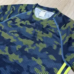 お*ち様 【adidas】 climalite カモフラージュ柄 Tシャツ Lサ