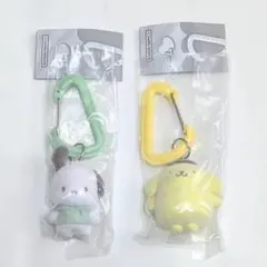 ガチャガチャ サンリオ カラフルカラビナマスコットチャーム 2点セット