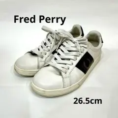 フレッドペリー　FREDPERRY スニーカー　レザー　箱無し　26.5cm