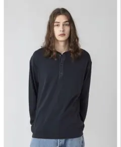 Chikashitsu + CS Cut off henrry neck tee - メルカリ