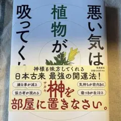 悪い気は植物が吸ってくれる