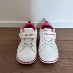 CONVERSE キッズシューズ ホワイト/ピンク 13cm