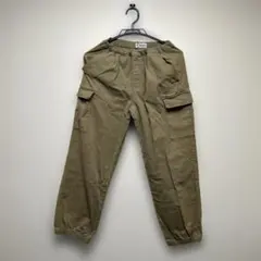 【お値下げしました】【MAKE YOUR DAY】オリーブカーゴパンツ　150