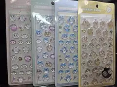 ちいかわ BONBON DROP風 シール 4シートセット