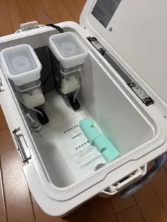 ロングコイル冷却抜群！アサヒとキリン 自作氷令式ビールサーバー