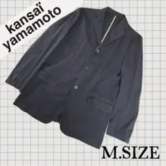 n71【kansai yamamoto】カジュアルジャケット ブラック M寸のサムネイル