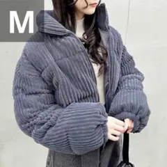 INGNI イング コーデュロイエコダウン チャコールグレー Mのサムネイル