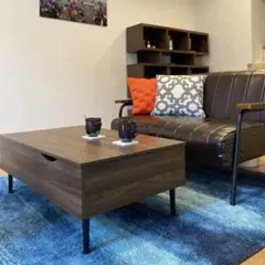 IKEA ソンデロッド　ラグ 170×230cm ブルー系 グラデーション
