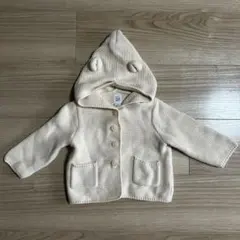 GAP くまさんニットカーディガン 80