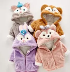 ダッフィー　シェリーメイ　パーカー　キッズ　衣装　コスチューム