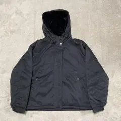 GU 黒 フリース裏地 ジャンパー
