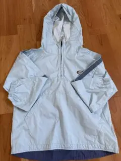 L.L.Bean フード付きジャケットライトブルー　レインコート