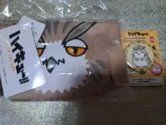 ハイキュー!!　ボクトフクロウ　2点セット　ポーチ&缶バッジ