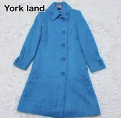 York land 青色 ピーコート