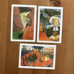 ゴーギャン　絵画カード　永谷園ノベルティのサムネイル