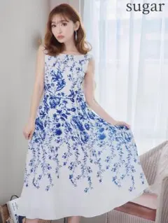 RANS 花柄ロングドレス　キャバドレス ホワイト RANS 花柄ロングドレス キャバドレス ホワイト - メルカリ