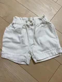 ホワイトショートパンツ 90cm