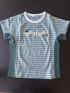familiar ファミリア Tシャツ ボーダー 働く車　120cm